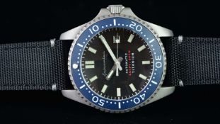 GENTLEMEN'S SPINNAKER TITANIUM AUTOMATIC, REF. 5061, TITANIUM DIVING WATCH, AUTOMATIC WRISTWATCH,