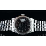 GENTLEMEN'S ROLEX OYSTER PERPETUAL DATEJUST VINTAGE WRISTWATCH REF. 16030 CIRCA 1984, circular gloss