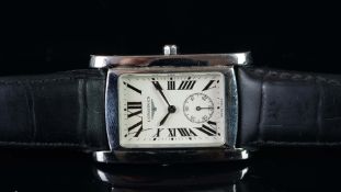 GENTLEMEN'S LONGINES DOLCE VITA QUARTZ DRESS WATCH, REF. L5.655.4, QUARTZ WRISTWATCH, rectangular