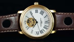 GENTLEMEN'S FREDERIQUE CONSTANT, REF. FC-303/310X3P4/5/6, GOLD PLATED DRESS WATCH, AUTOMATIC