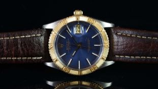 GENTLEMEN'S ROLEX OYSTER PERPETUAL DATEJUST TURN-O-GRAPH VINTAGE WRISTWATCH REF. 1625 CIRCA 1976,