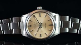 GENTLEMEN'S ROLEX OYSTER PERPETUAL AIR KING PRECISION VINTAGE WRISTWATCH REF. 5500 CIRCA 1973,