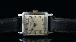 *TO BE SOLD WITHOUT RESERVE* GENTLEMEN'S UNIVERSAL GENEVE SQUARE, REF. 20912, R.W.APPLE JR