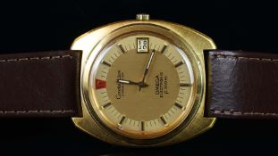 GENTLEMEN'S OMEGA CONSTELLATION ELECTRONIC F300HZ, REF. 198.002, VINTAGE QUARTZ WRISTWATCH, circular