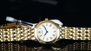 NEW OLD STOCK - LADIES' GOLD PLATED SEIKO QUARTZ WRIST WATCH, REF LW684, 21mm gold plated case,