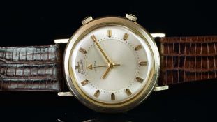 GENTLEMEN'S LE-COULTRE MEMOVOX, REF. 3025, 10K GOLD FILLED, VINTAGE AUTOMATIC ALARM WRISTWATCH,