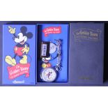 GENTLEMEN'S INGERSOLL MICKEY MOUSE POCKET WATCH, 30's COLLECTION, BRAND NEW IN BOX, COLLECTOR'S