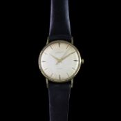 *TO BE SOLD WITHOUT RESERVE* GENTLEMEN'S CAUNY GOLD PLATED DRESS WATCH, REF. 1427, CAL. FHF 73,