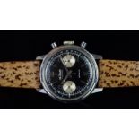 GENTLEMEN'S LE JOUR PANDA DIAL CHRONOGRAPH, VALJOUX 7733, VINTAGE MANUALLY WOUND WRISTWATCH,