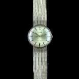 GENTLEMEN'S 9K GOLD TUDOR REF. 94594, 9K GOLD MESH BRACELET, VINTAGE MANUALLY WOUND WRISTWATCH,