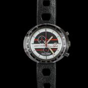 *TO BE SOLD WITHOUT RESERVE* RARE GENTLEMEN'S HEUER EASY RIDER, JACKY ICKX CHRONOGRAPH, VINTAGE