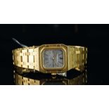 RARE LADIES' 18K GOLD AUDEMARS PIGUET ROYAL OAK, REF. BA 6010/516, CASE NO. B60451, BRACELET