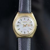 *TO BE SOLD WITHOUT RESERVE* GENTLEMEN'S GOLD PLATED CITIZEN DAY/DATE, REF. 71-0628, DRESS WATCH,