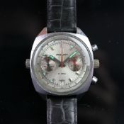 *TO BE SOLD WITHOUT RESERVE* GENTLEMEN'S POLJOT 3133 CHRONOGRAPH, CUSHION CASE RUSSIAN WATCH,