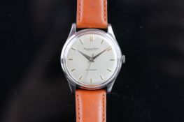 GENTLEMEN'S INTERNATIONAL WATCH CO. IWC, AUTOMATIC WHITE DIAL DRESS WATCH, VINTAGE AUTOMATIC