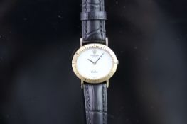 LADIES' 18K ROLEX CELLINI REFERENCE 4081A, CAL. 1600, MANUALLY WOUND WRISTWATCH, circular white dial