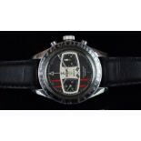 GENTLEMEN'S LE JOUR RALLY CHRONOGRAPH, VALJOUX 7733, REFERENCE WORN BY MARIO ANDRETTI, PATENT