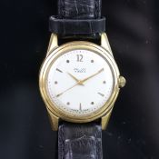 *TO BE SOLD WITHOUT RESERVE* GENTLEMEN'S GOLD PLATED POLJOT, WHITE DIAL, MADE IN USSR, DRESS