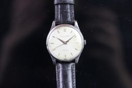 GENTLEMEN'S INTERNATIONAL WATCH CO. IWC, AUTOMATIC WHITE DIAL DRESS WATCH, VINTAGE AUTOMATIC