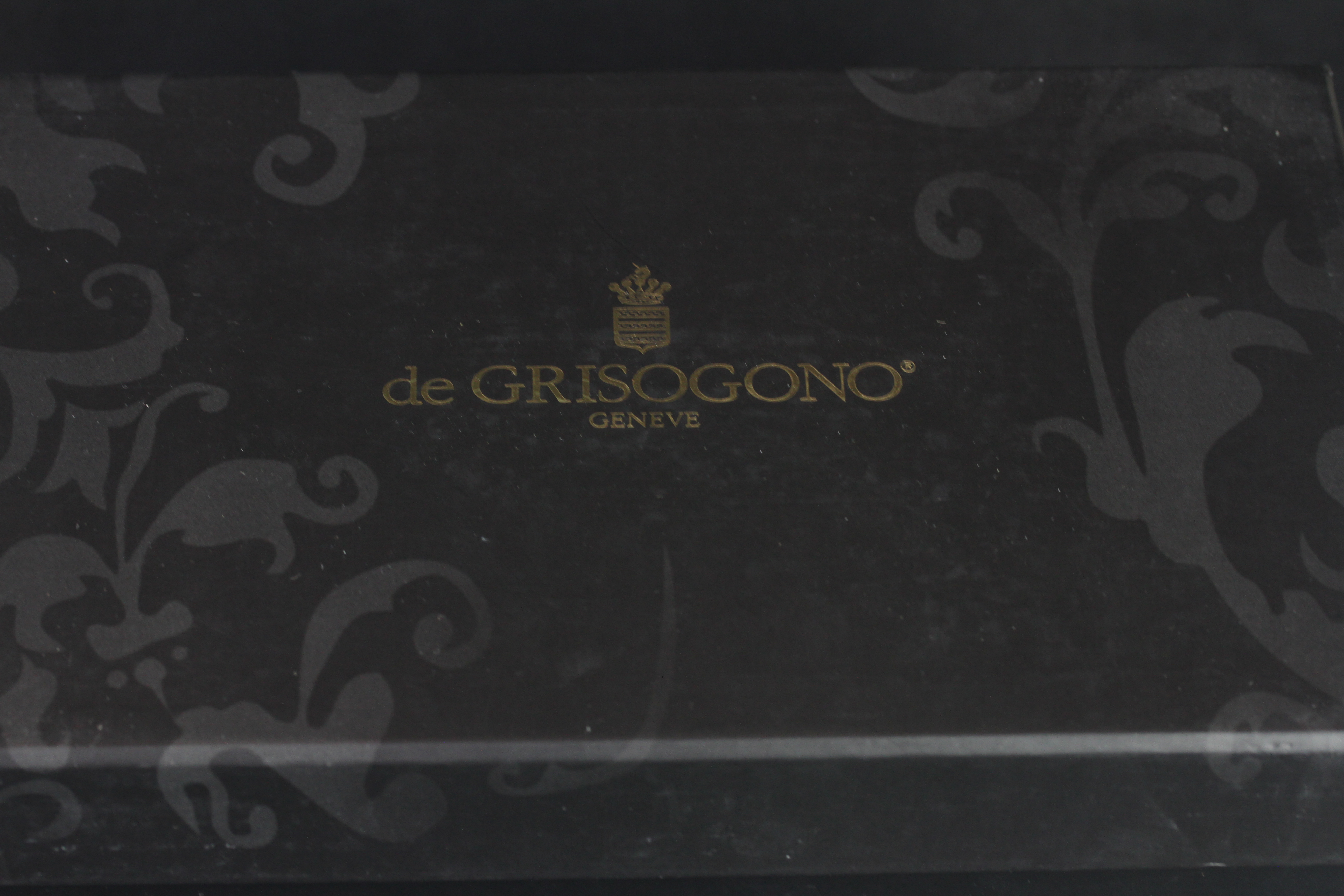 GENTLEMEN'S DE GRISOGONO INSTRUMENTO NOVANTATRE, 022353 WITH BOX AND PAPERS, square, silver dial and - Image 5 of 5