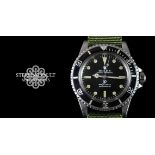 RARE GENTLEMEN'S ROLEX OYSTER PERPETUAL MILITARY SUBMARINER TRITIUM WRISTWATCH CIRCA 1976 REF. 5513,