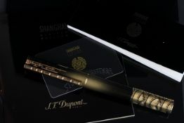 S.T. DUPONT LIMITED EDITION SHANGHAI NEO-CLASSIQUE PRESIDENT ROLLERBALL PEN ref 242088, black