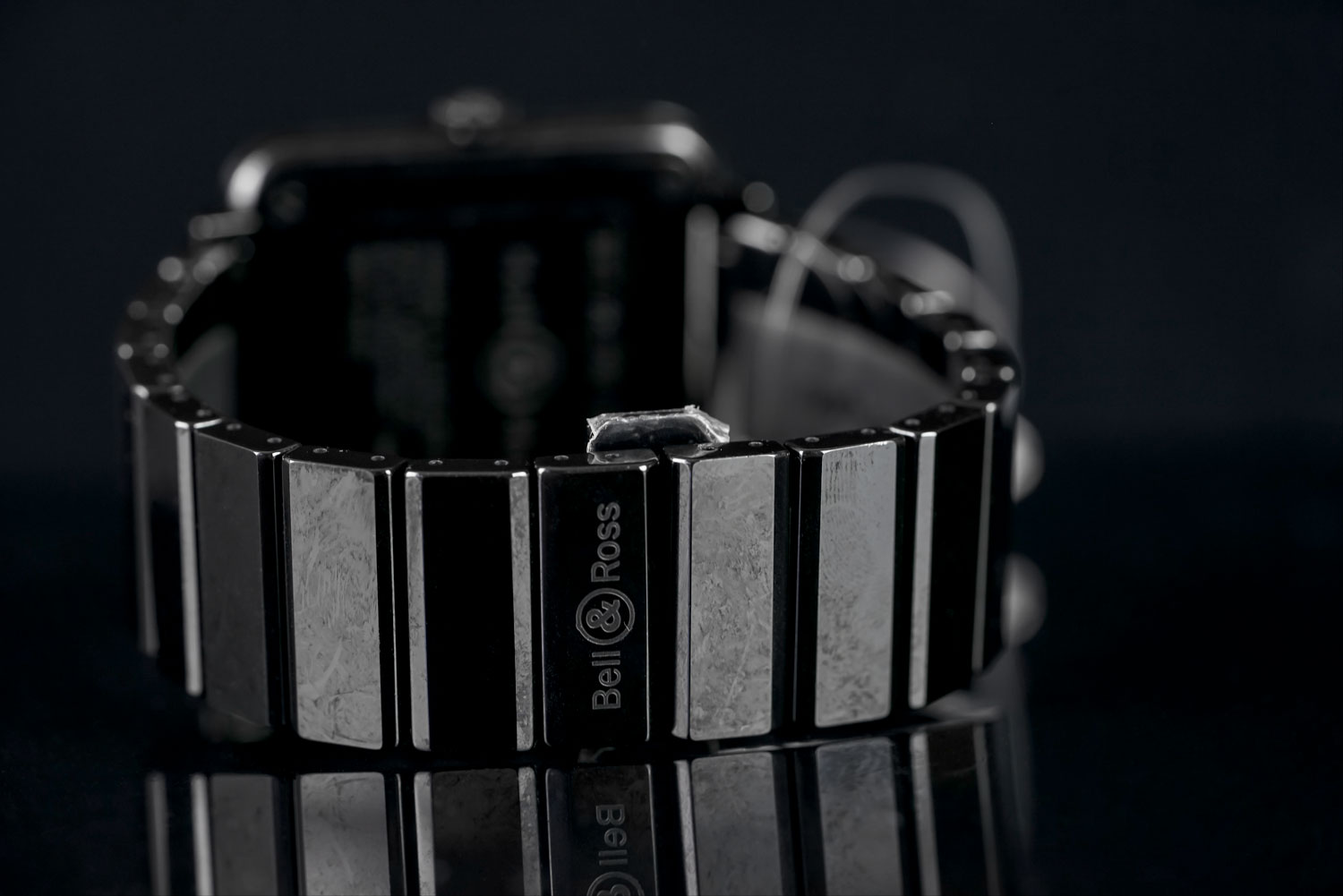 GENTLEMEN'S BELL & ROSS PHANTOM BRS-98-PBC 02308, square, black hands and dial , non date, 39mm - Image 2 of 3