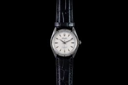 GENTLEMEN'S Rolex OYSTER PERPETUAL WRISTWATCH REF. 6564 CIRCA 1956, circular cream dial with gold
