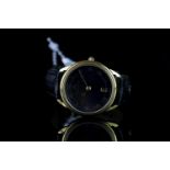 LADIES MAURICE LACROIX WRISTWATCH REF 89517, circular blue dial with gold roman numerals and