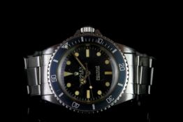 GENTLEMEN'S ROLEX OYSTER PERPETUAL SUBMARINER 'METERS FIRST' WRISTWATCH REF. 5513 CIRCA 1967,