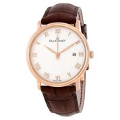 NEW UNUSED BLANCPAIN 18ct ROSE GOLD VILLERET ULTRAPLATE, REFERENCE: 6651.3642.55B, white circular