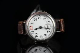 GENTLEMEN'S VINTAGE DRESS WATCH 58024,round, white dial with black hands, black arabic markers