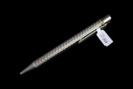 CLASSIC CARTIER TRINITY MUST DE CARTIER PEN,silver not hallmarked, in working order.