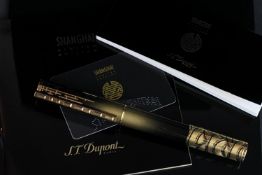 S.T. DUPONT LIMITED EDITION SHANGHAI NEO-CLASSIQUE PRESIDENT ROLLERBALL PEN ref 242088, black