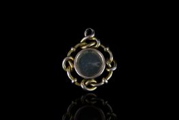 EARLY 20TH CENTURY COMPASS PENDANT ,9ct unhallmarked, total weight 5.2 gms.