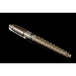 S.T. DUPONT LIMITED EDITION PLACE VENDOME OLYMPIO XL FOUNTAIN PEN, 18ct rose gold body set with