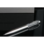 DANIEL SWAROVSKI VEGA LEAD PENCIL, white metal body with faceted crystal top, white metal clip, lead