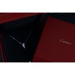 Cartier diamond necklace, Panthere de Cartier W/ box Ref B7224600 RRP £8300