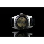 GENTLEMENS AQUASTAR GENEVE 200 METRES DIVERS WRISTWATCH REF. 1701, circular sunburst brushed gold/