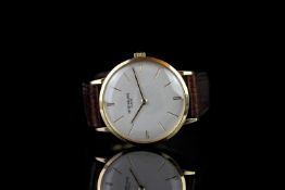 GENTLEMEN'S PATEK PHILIPPE VINTAGE WRISTWATCH CIRCA 1960's, circular silver dial with hour