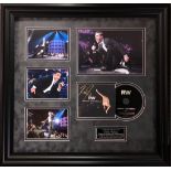 Robbie Williams, CD Sleeve signed by Robbie Williams. Professionally framed for supreme