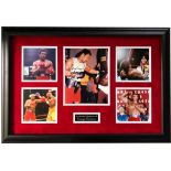 George Foreman, 10x8 photo signed by George Foreman. Professionally framed and mounted for supreme