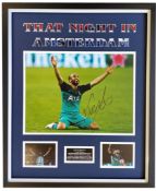 Lucas Moura, A stunning 12x16 colour photo hand signed clearly in black marker by Spurs manager