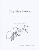 Danny Dyer, The Business Script Cover, Please note all items are sold in new condition, an AFTAL