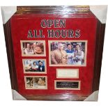 Open All Hours, A stunning Open All Hours Presentation, signed by David Jason, RonnieBarker and