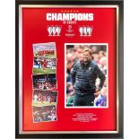 Jurgen Klopp, A Fantastic Champions League Presentation. Includes a 12x8 colour photo hand signed