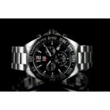 GENTLEMENS TAG HEUER FORMULA 1 CHRONOGRAPH WRISTWATCH REF. CAZ1010, circular black triple register