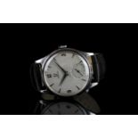 GENTLEMENS OMEGA VINTAGE WRISTWATCH REF. 13322, circular silver dial with silver hour markers and