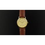 GENTLEMEN'S VACHERON & CONSTANTIN CALATRAVA AUTOMATIC 18ct GOLD WRISTWATCH, circular gold dial