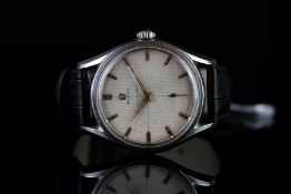 GENTLEMENS OMEGA SEAMASTER HONEYCOMB WRISTWATCH REF. 2791-9, circular honey comb hairline sector